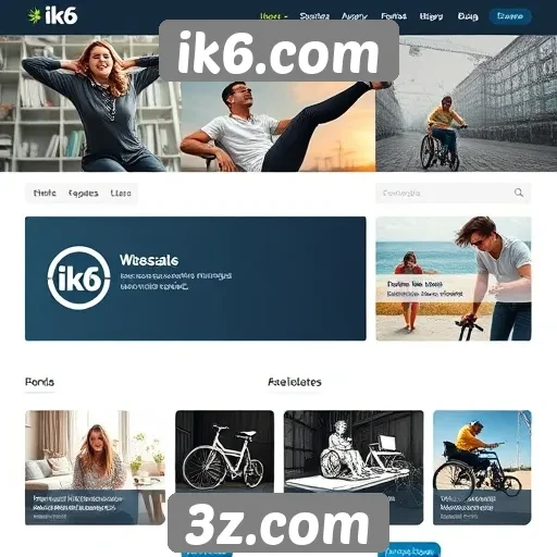 Acessibilidade no site ik6.com melhora experiência do usuário