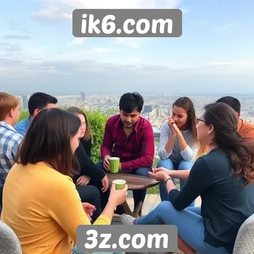 Interação da comunidade em ik6.com