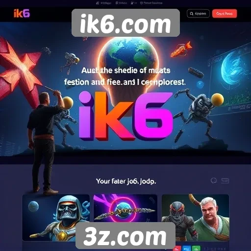 Tendências em design no site ik6.com refletem o futuro dos jogos